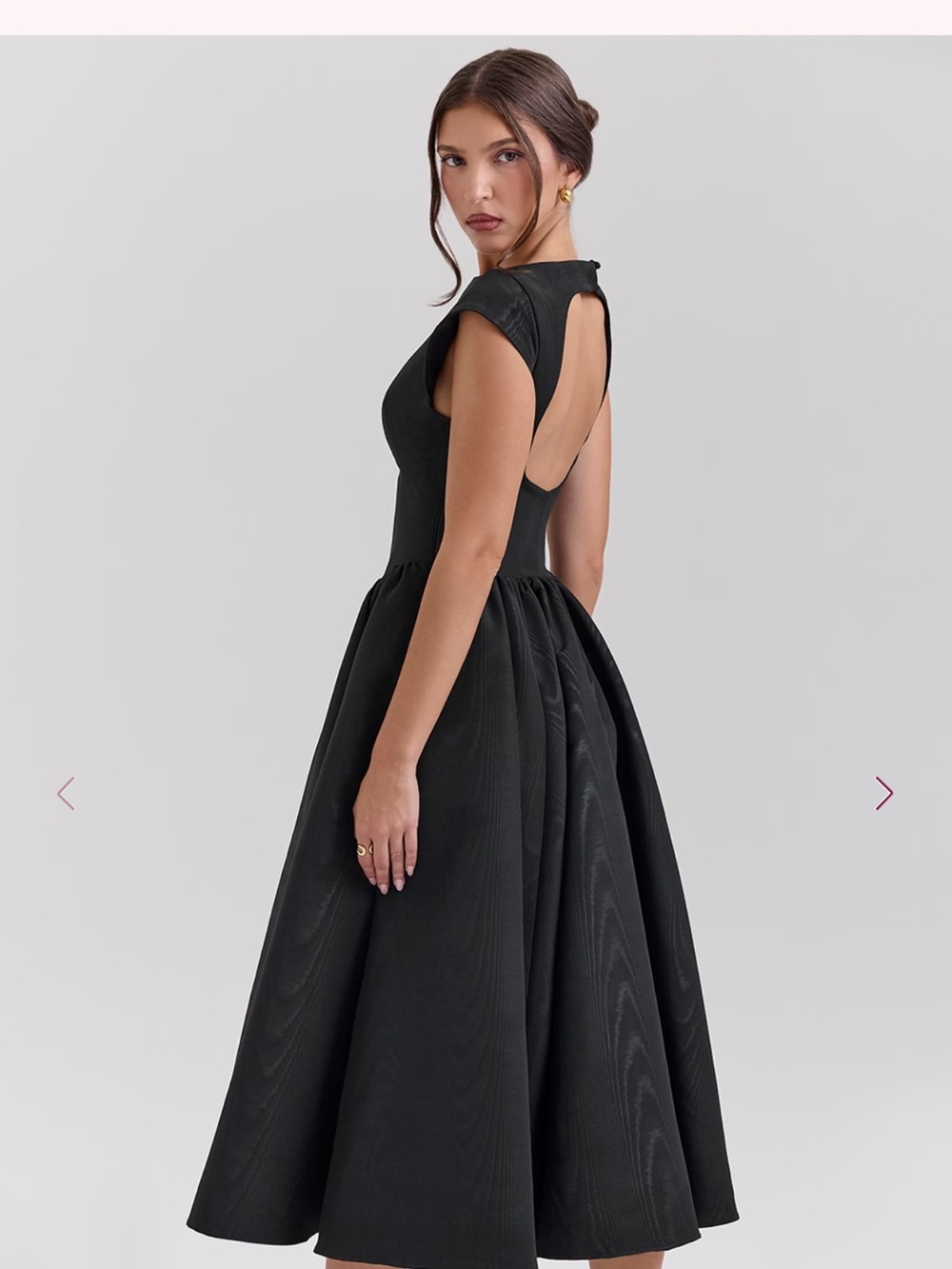 House of CB Debutante Dress in black